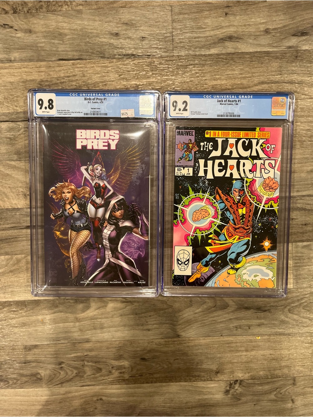 Birds of Prey CGC 9.8 - Jack of Hearts 1 9.2